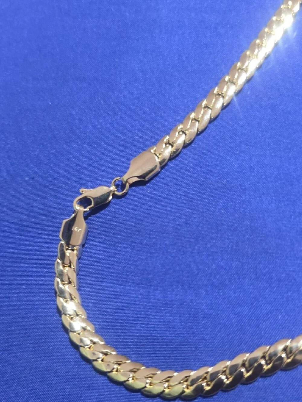 14k Gold Filled Cuban Link 24 Inch Necklace